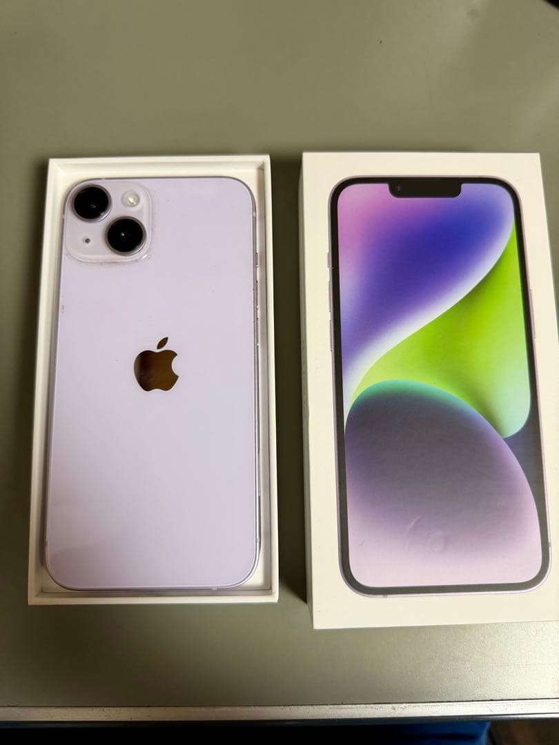 Apple iPhone 14 パープル 本体　128GB SIMフリー