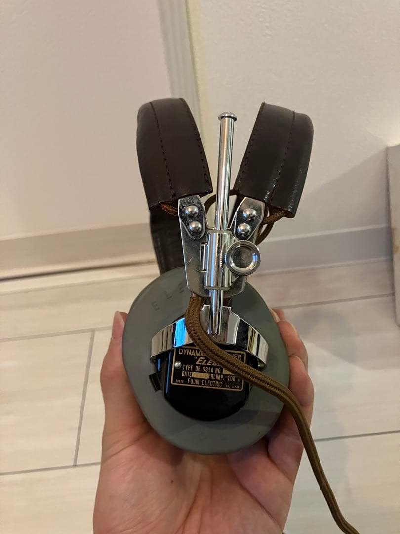 【レア出品】 ELEGA DR-631A ダイナミック有線ヘッドフォン