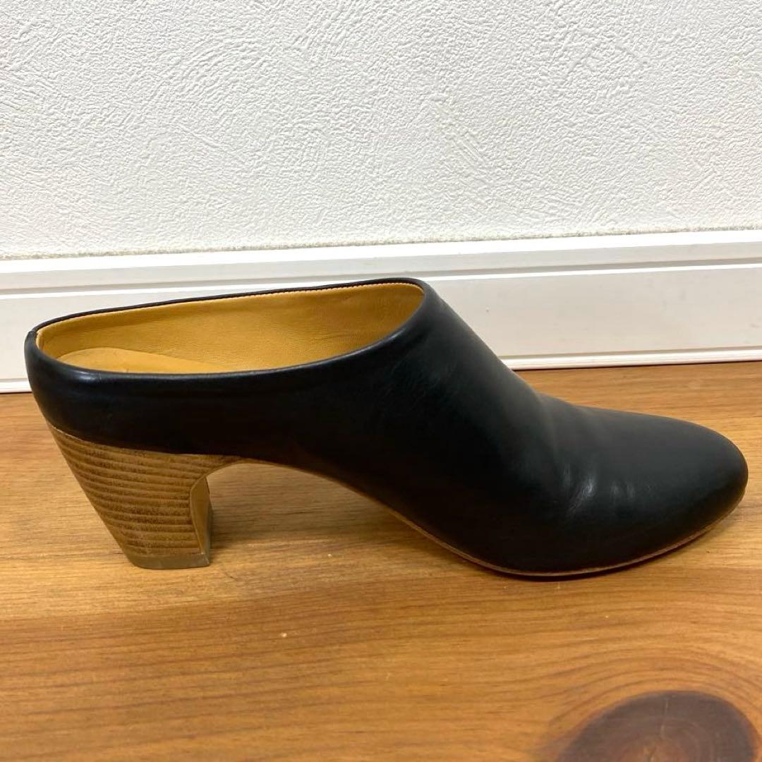 ミナペルホネン レザーヒールシューズ magnolia 36