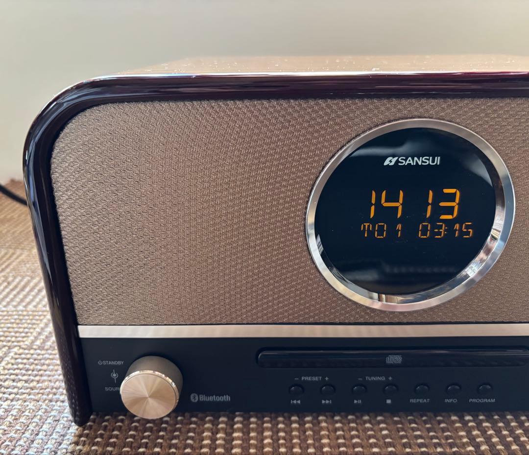 SANSUI SMS-800BT CDステレオシステム