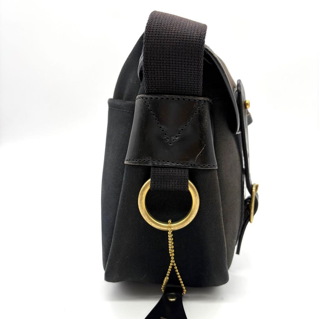 Brady メッセンジャーバッグ ショルダーバッグ キャンバス ブラック