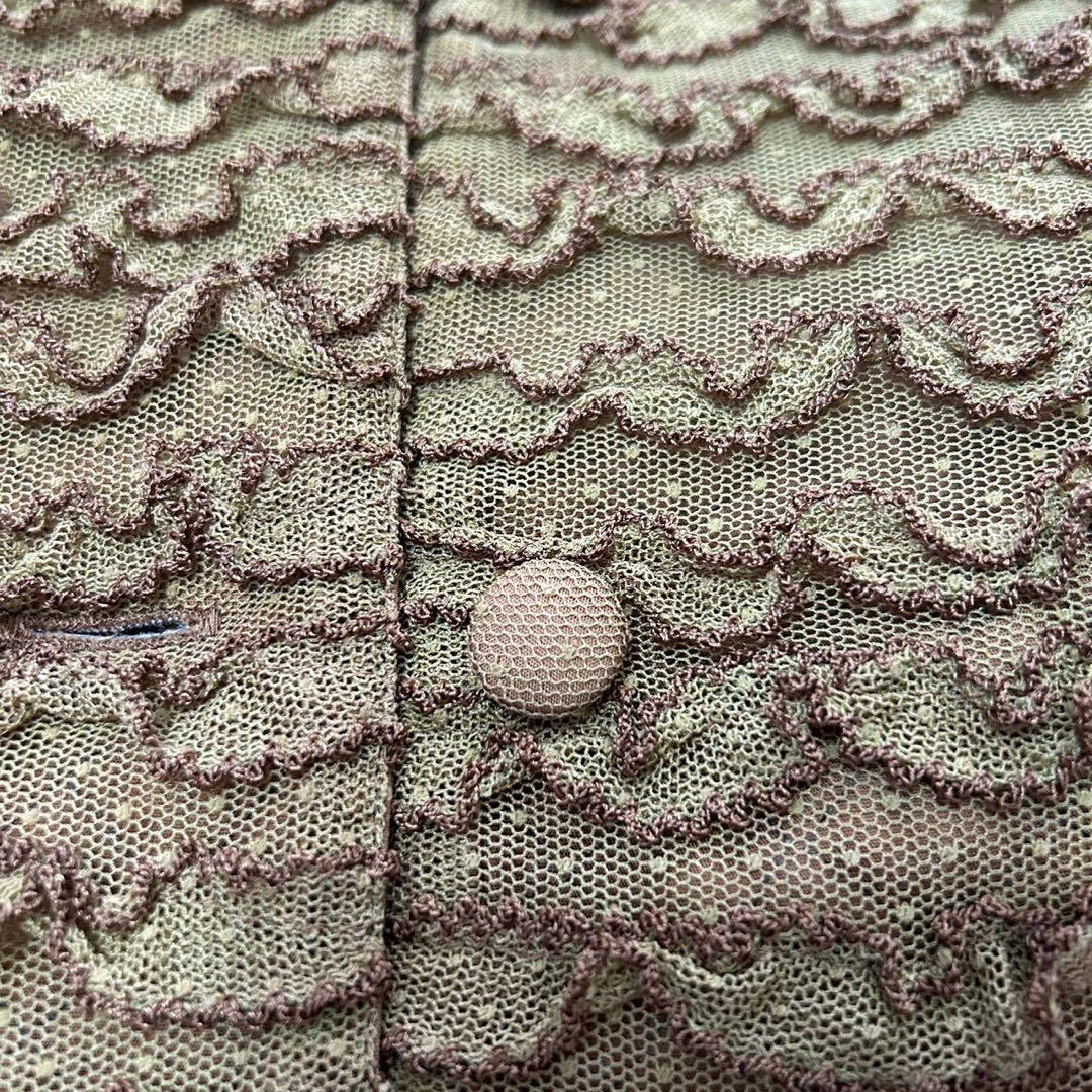 ショー掲載品✨カネコイサオ ドットチュール ピコフリル セットアップレイヤード