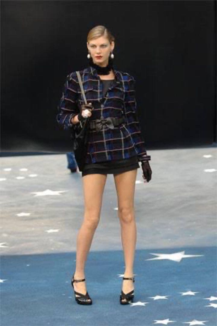 小物 SS2008 CHANEL BLACK RIBBON BELT