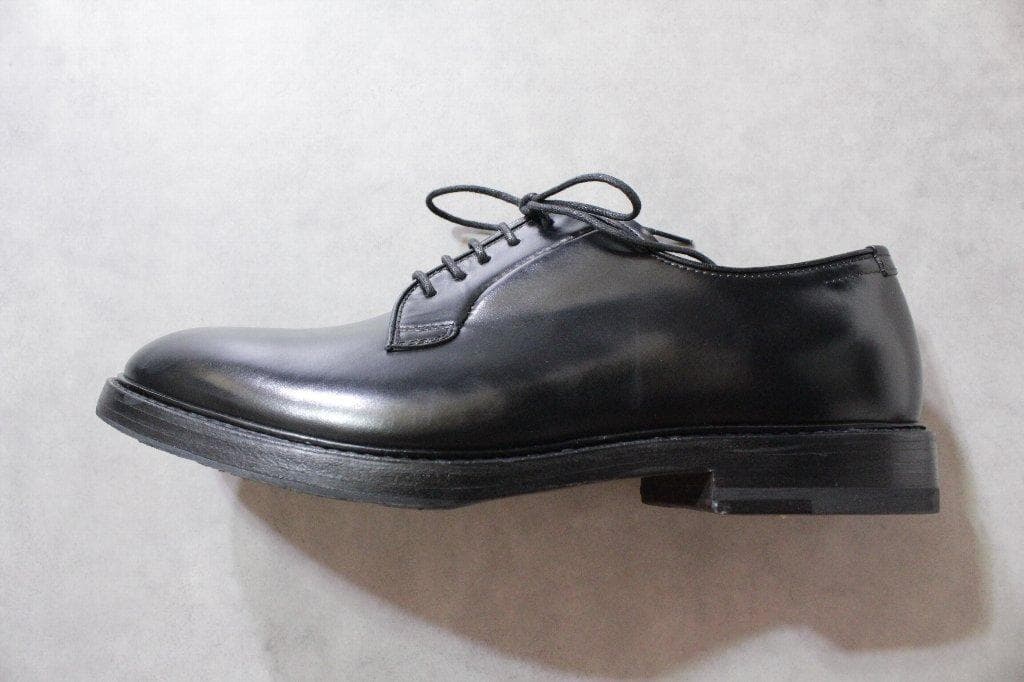 SLOWEAR★新品9万円スローウェア オールデン似なダービープレーントゥ黒41