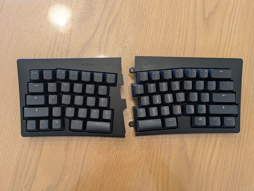 BAROCCO MiSTEL MD600 Alpha 英語配列 分割キーボード