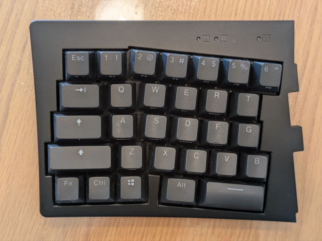 BAROCCO MiSTEL MD600 Alpha 英語配列 分割キーボード