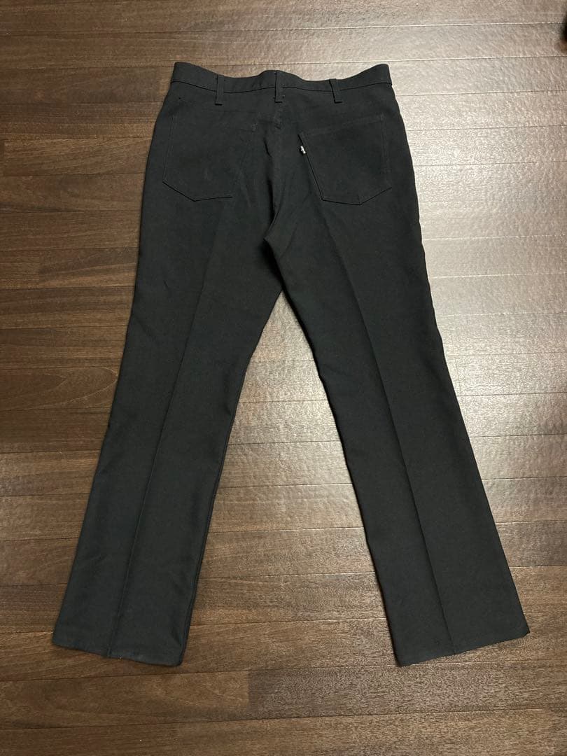 '80s リーバイス 517 スタプレ スラックス 黒 W36 L31 ブラック