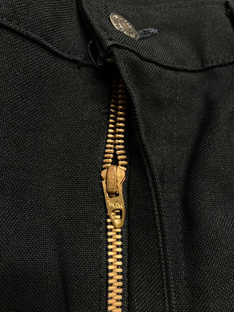 '80s リーバイス 517 スタプレ スラックス 黒 W36 L31 ブラック