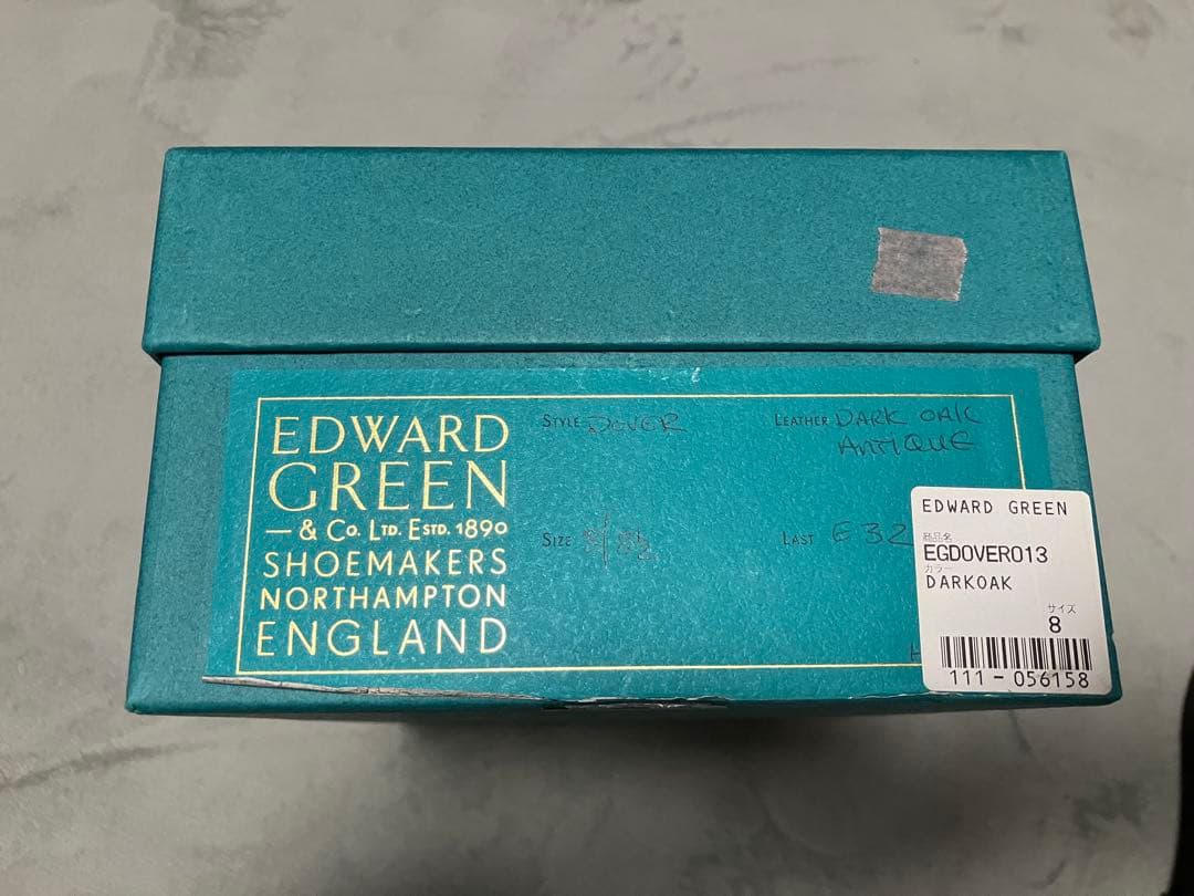 ※IN【新品未使用】 EDWARD GREEN DOVER
