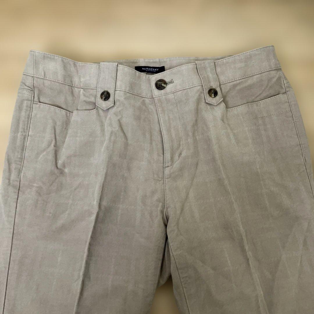 未使用 Burberry London バーバリー ベージュ チノパン