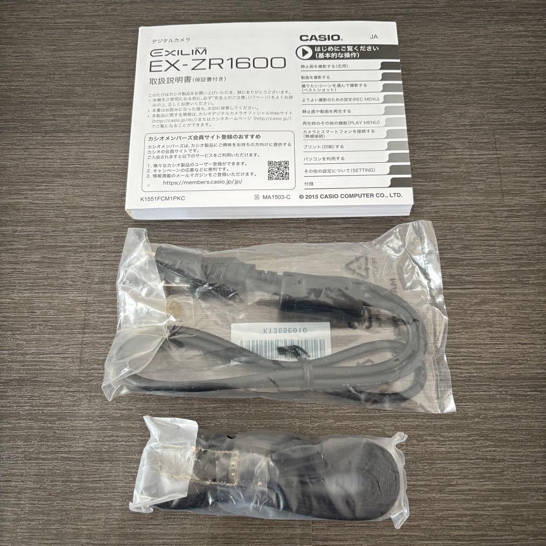 CASIO EXILIM EX-ZR1600 デジタルカメラ