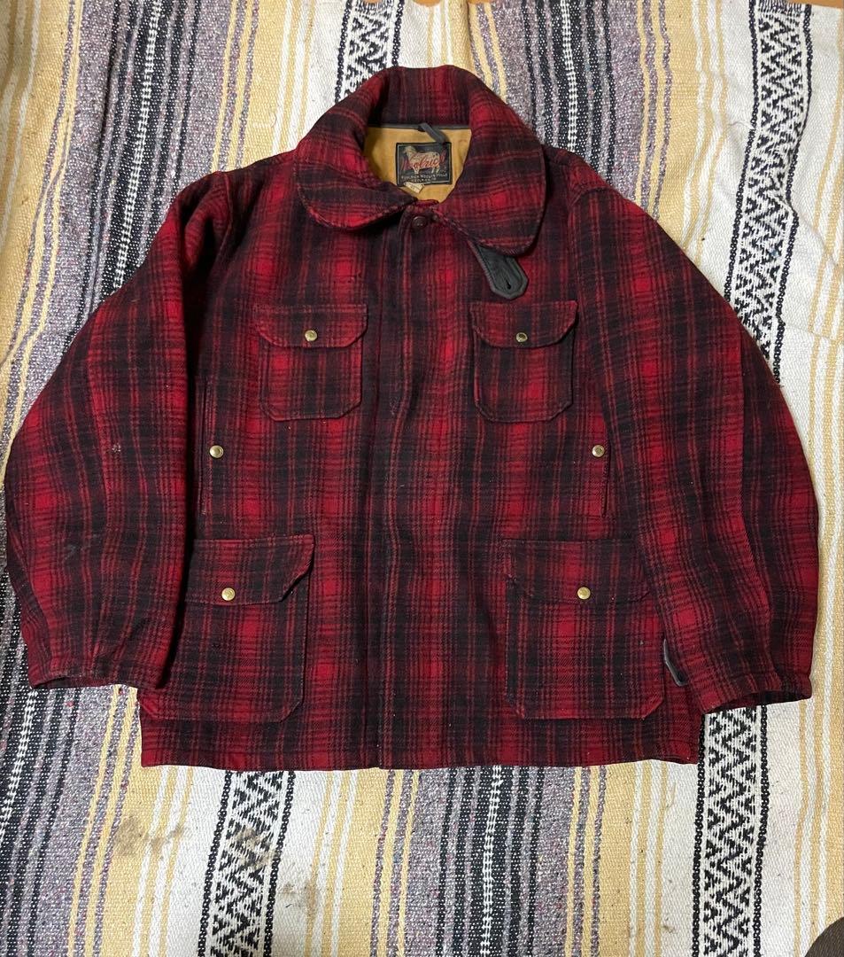 希少 40s 50s Woolrich ハンティング コート ジャケット46