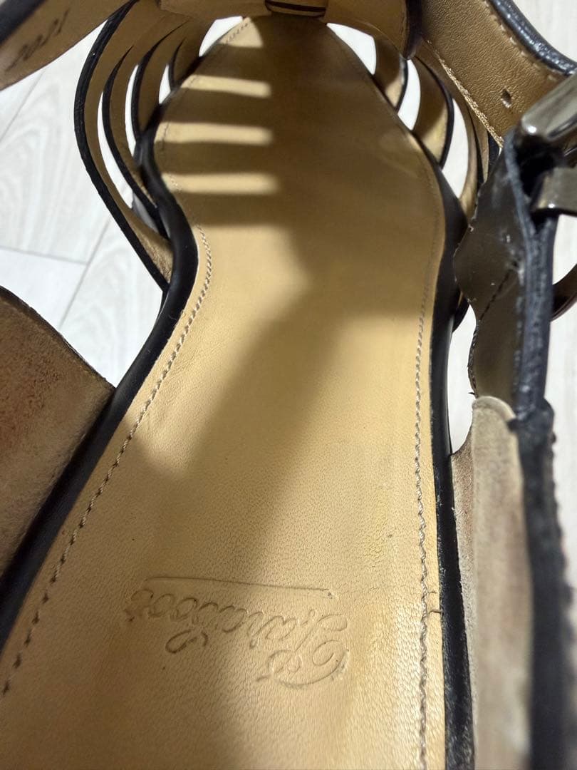 PARABOOT×TOMORROWLAND FERRET レザー グルカサンダル