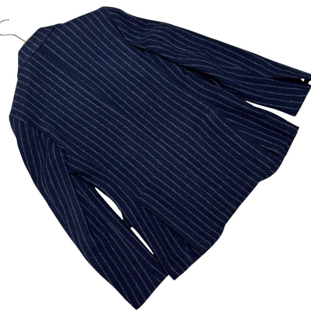 新品★ サルバトーレピッコロ ストライプ ジャケット イタリア製 定価16万円