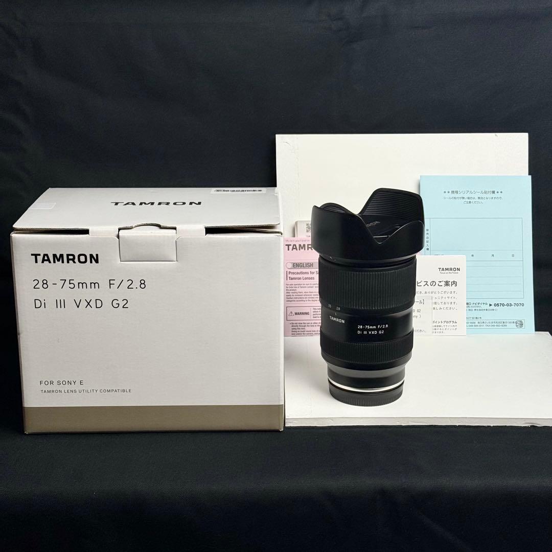【美品】TAMRON 28-75mm F/2.8 Di III VXD G2