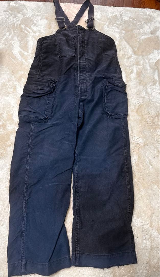 blue blue オーバーオール