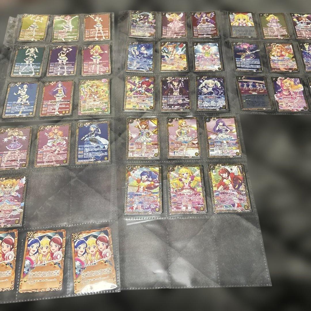 マ*サ様 アイカツ　バトスピコラボ　セットほぼ3枚ずつ