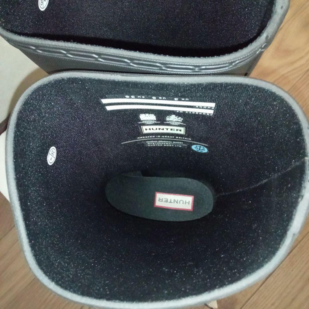 【新品】【未使用】【匿名配送】【美品】HUNTER　ハンター　レインブーツ