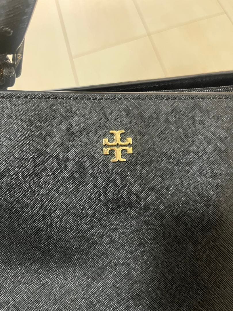トリーバーチ　Tory Burch トートバッグ　【A4サイズ収納•巾着付】