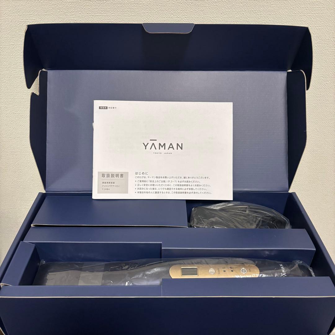 美品 YA-MAN ヤーマン ナイトリペアアイロン ストレートアイロン