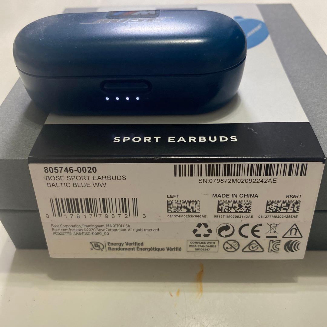 イヤホン BOSE SPORT EARBUDS BALTIC BLUEWW