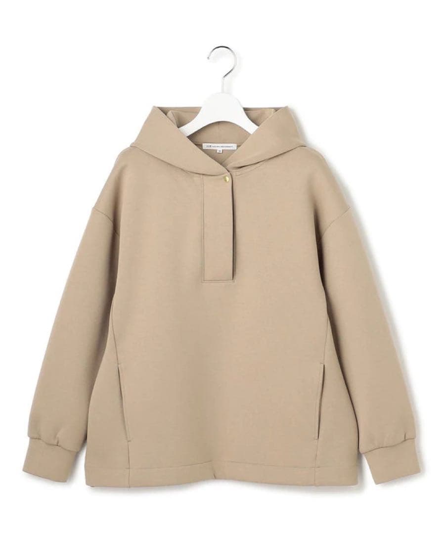 新品　今季　23区 完売　洗えるコットンエアーダンボール ドロスト フーディー