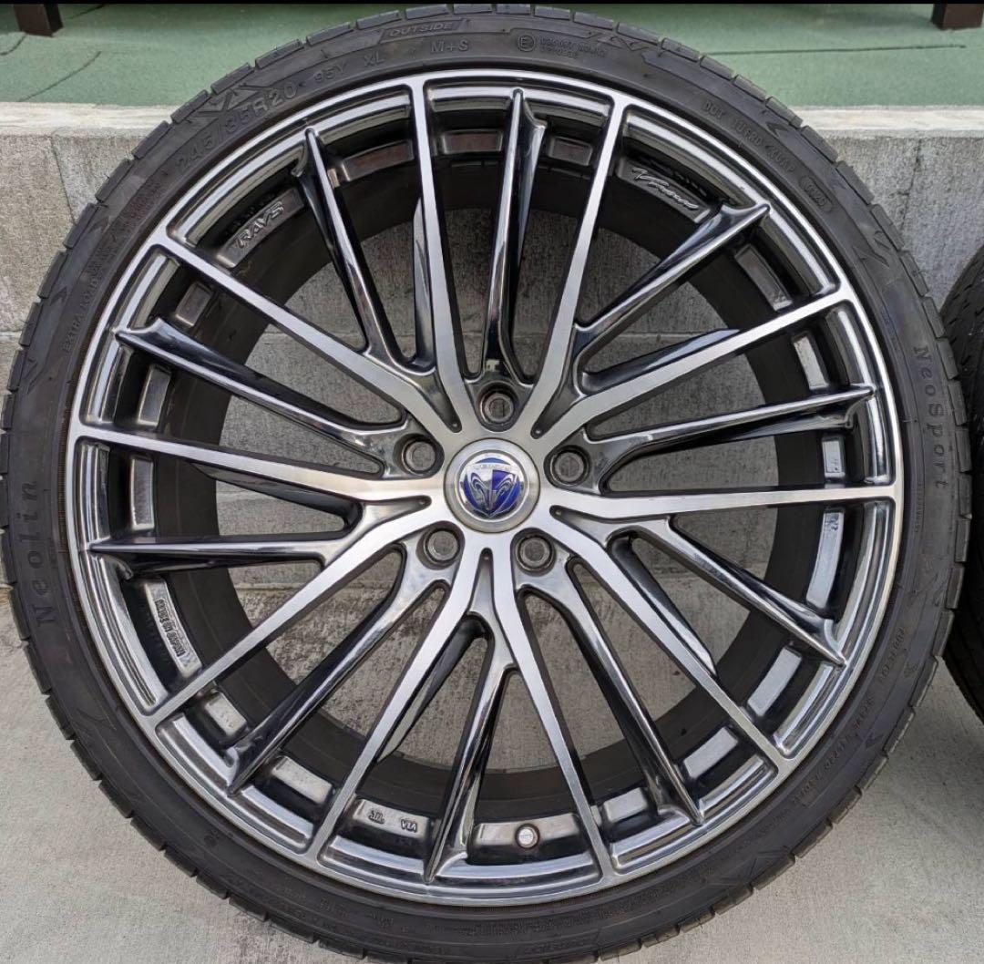 aさん用 18インチ スポークデザイン ホイールセット