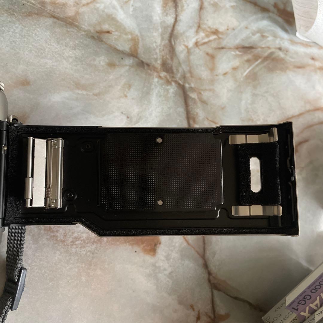 CONTAX G2 ストラップ　フラッシュ　フィルター　メタルフード　箱