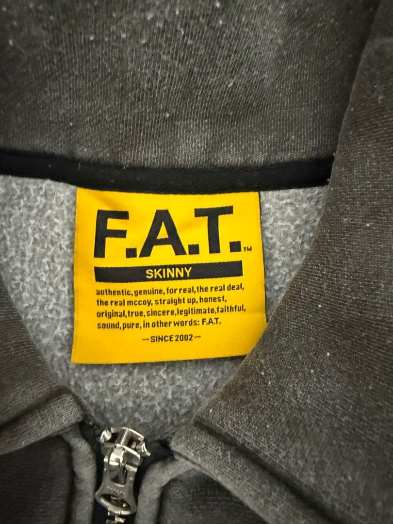 F.A.T ハーブジップスウェット