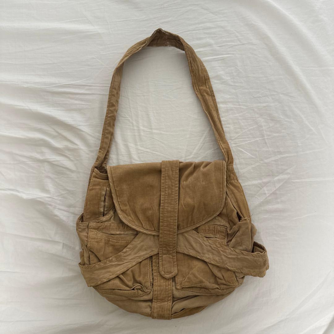 バッグ 2002SS balenciaga corduroy cargo bag