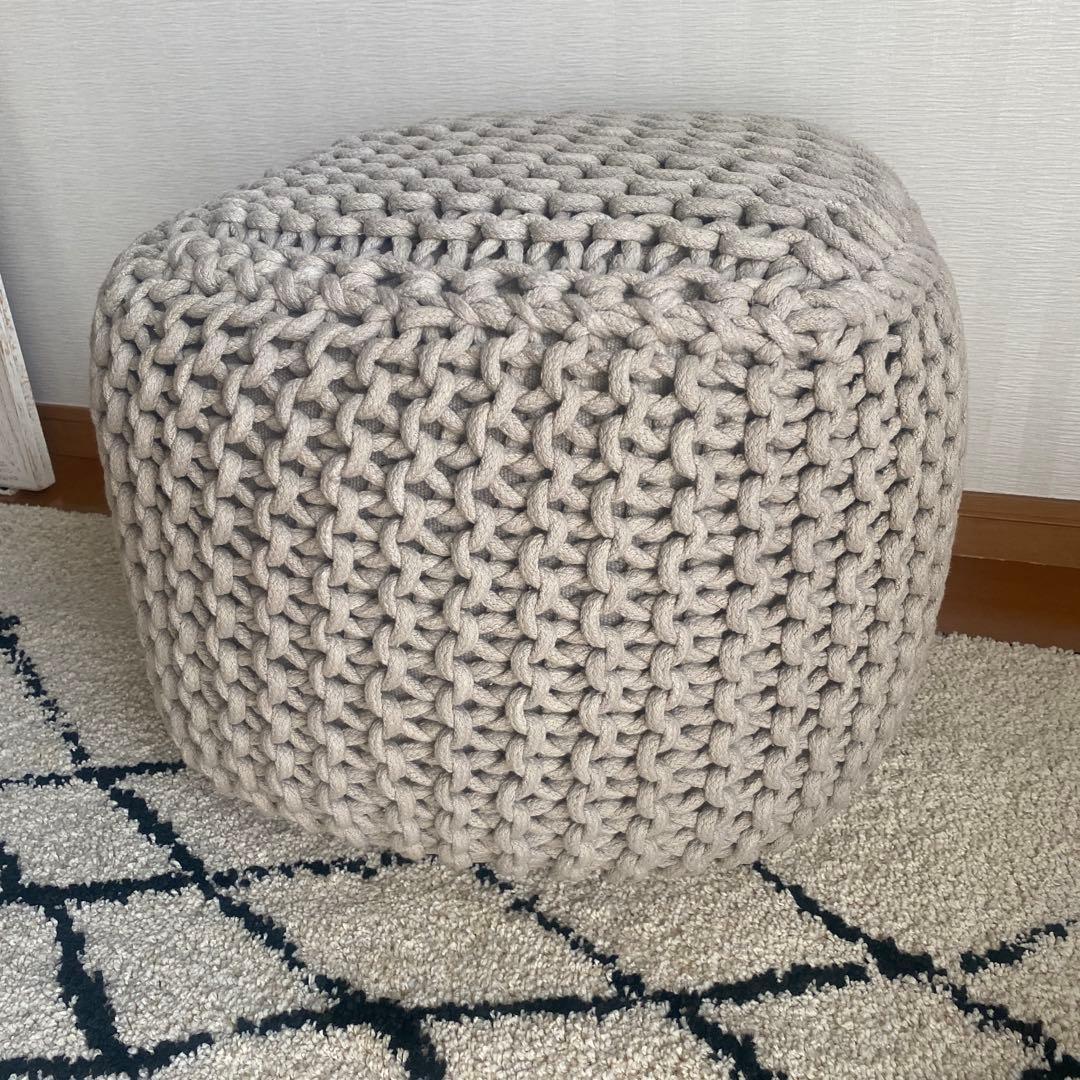 Re CENOリセノ購入POUF braid グレー