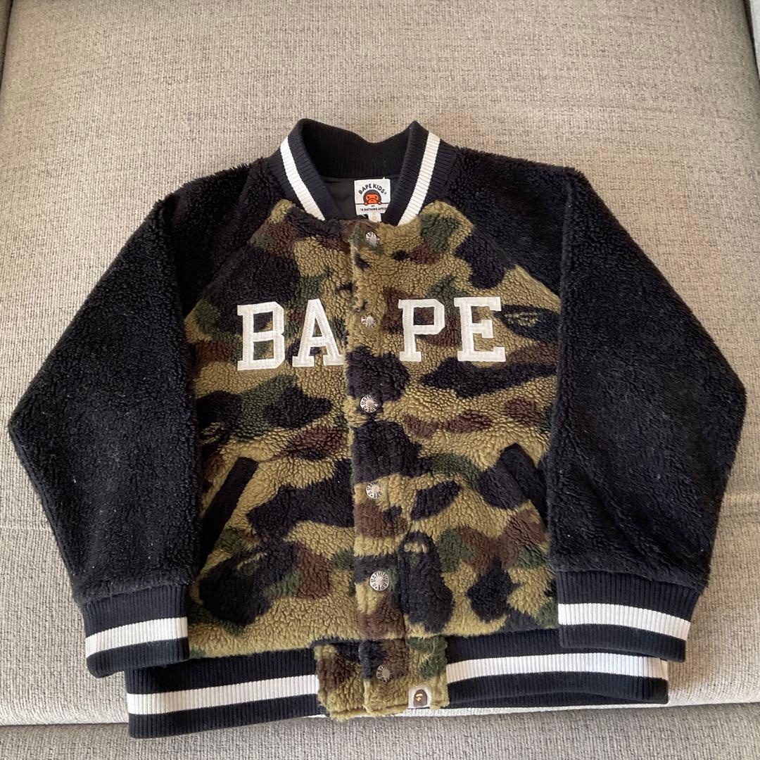 BAPE KIDS カモフラージュ トレーナー　120cm 正規品