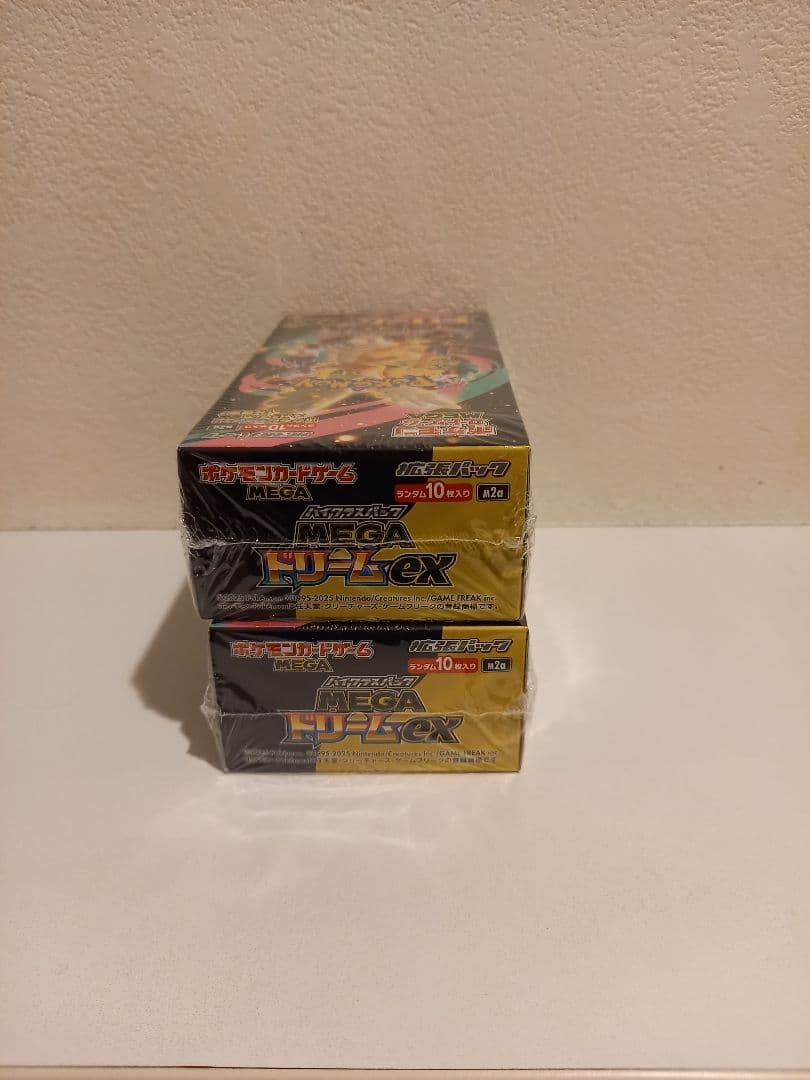 ポケモンカードゲーム MEGA ドリームEX 2ボックス未開封