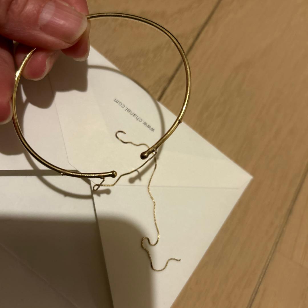 ゴールド チェーンバングル Loren Stewart k14