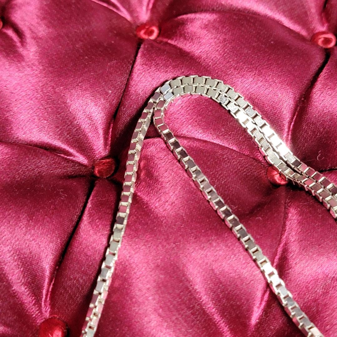 ビンテージ 滑らかな弧を描くフロントバーのシルバーネックレス シルバー925