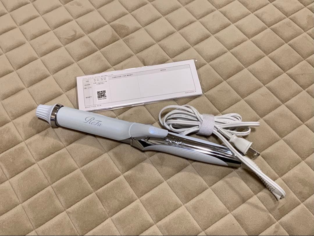 リファ　カールヘアアイロン26mm ホワイト　2024年製