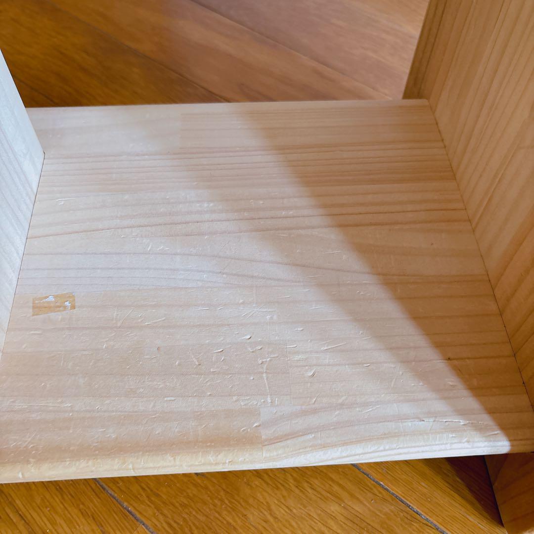 絵本棚② 木遊舎 MOKUYUSYA 無塗装 天然木 パイン材