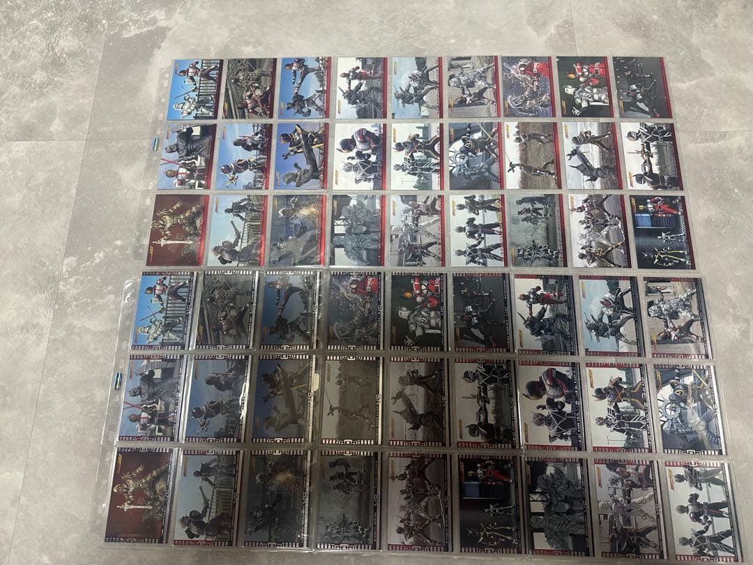 仮面ライダー555トレーディングカードTV版フルセット木場勇治役直筆サインカード