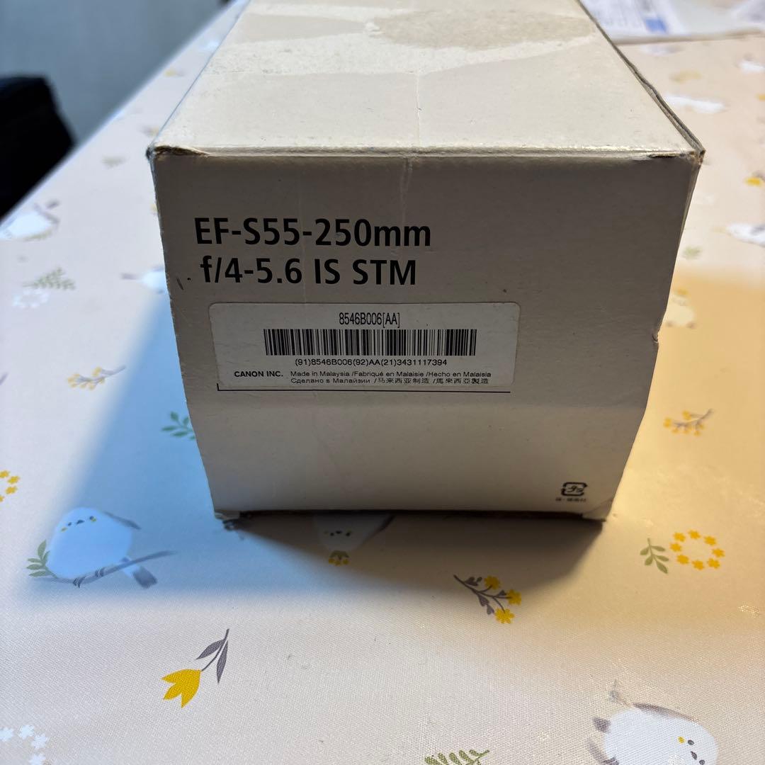 レンズ(ズーム) EF-S55-250mm f/4-5.6 IS STM