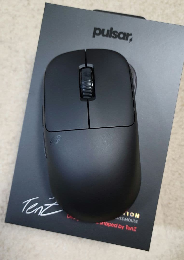 Pulsar TenZ Signature Edition ゲーミングマウス