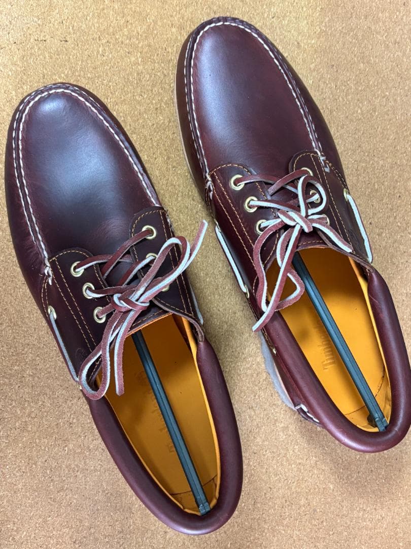 新品未使用 国内正規品 ティンバーランド 3 Eye バーガンディ 28cm