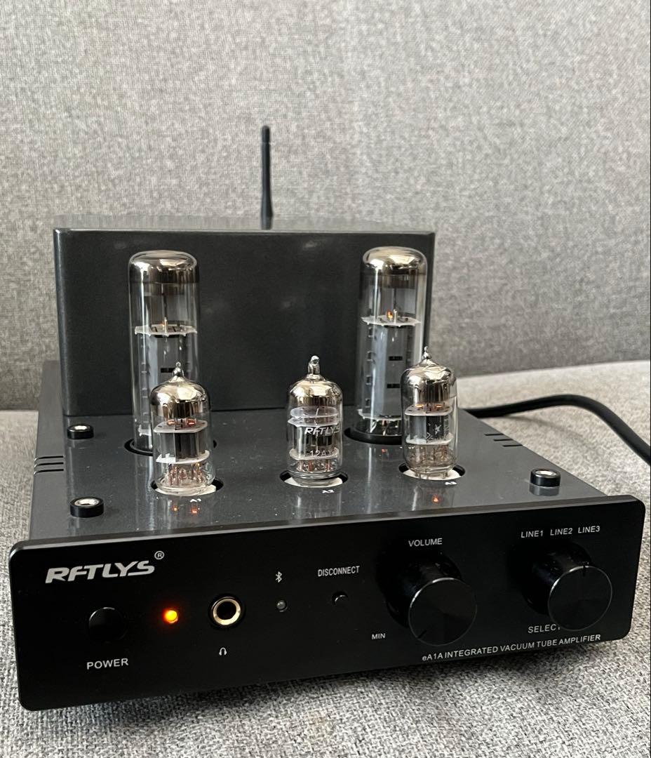 RFTLYS eA1A el34 真空管アンプ ヘッドホン Bluetooth