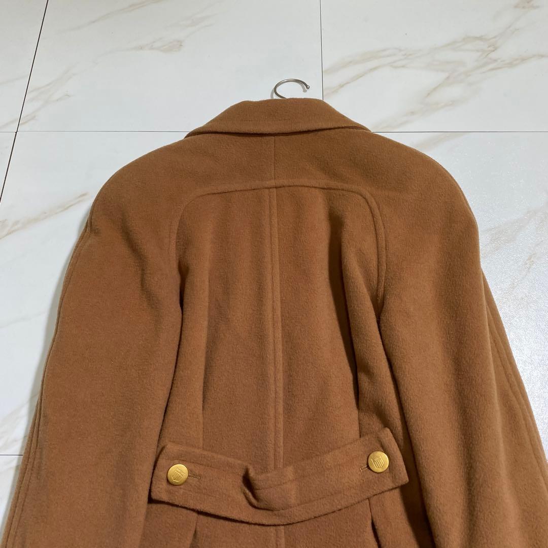 希少♡VALENTINO カシミヤ ダブルフェイスジャケットコート 金ボタン