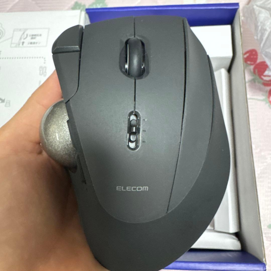 【超美品】ELECOM IST PRO トラックボール 本体 ブラック