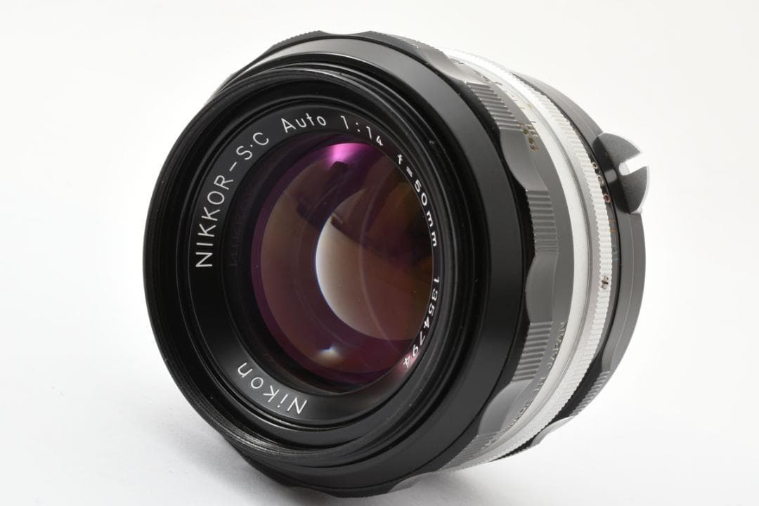 超美品 ニコン NIKKOR-S.C Auto 50mm f1.4 B474