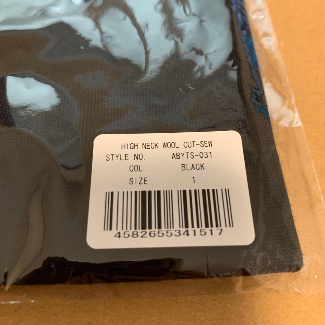 佐藤健【ABYTS】 HIGH NECK WOOL CUT-SEW