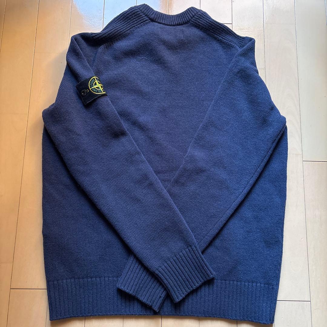【当日または翌日発送】 STONE  紺色 クルーネック セーター