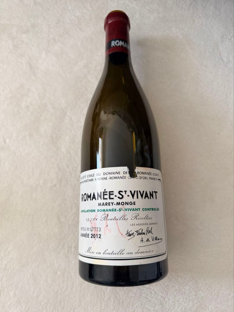 ROMANEE-ST-VIVANT DRC 空瓶