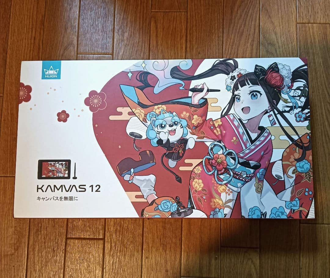 HUION Kamvas 12豪華版 液タブ 充電不要ペン