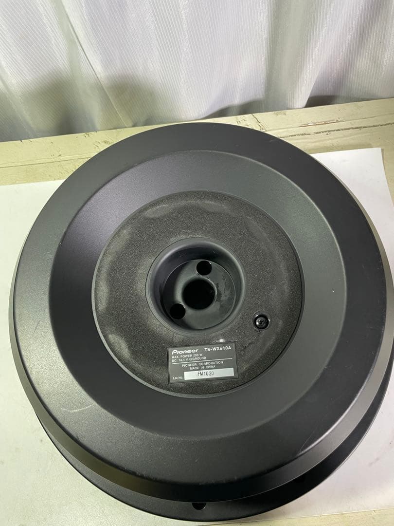 carrozzeria　TS-WX610A サブウーファー